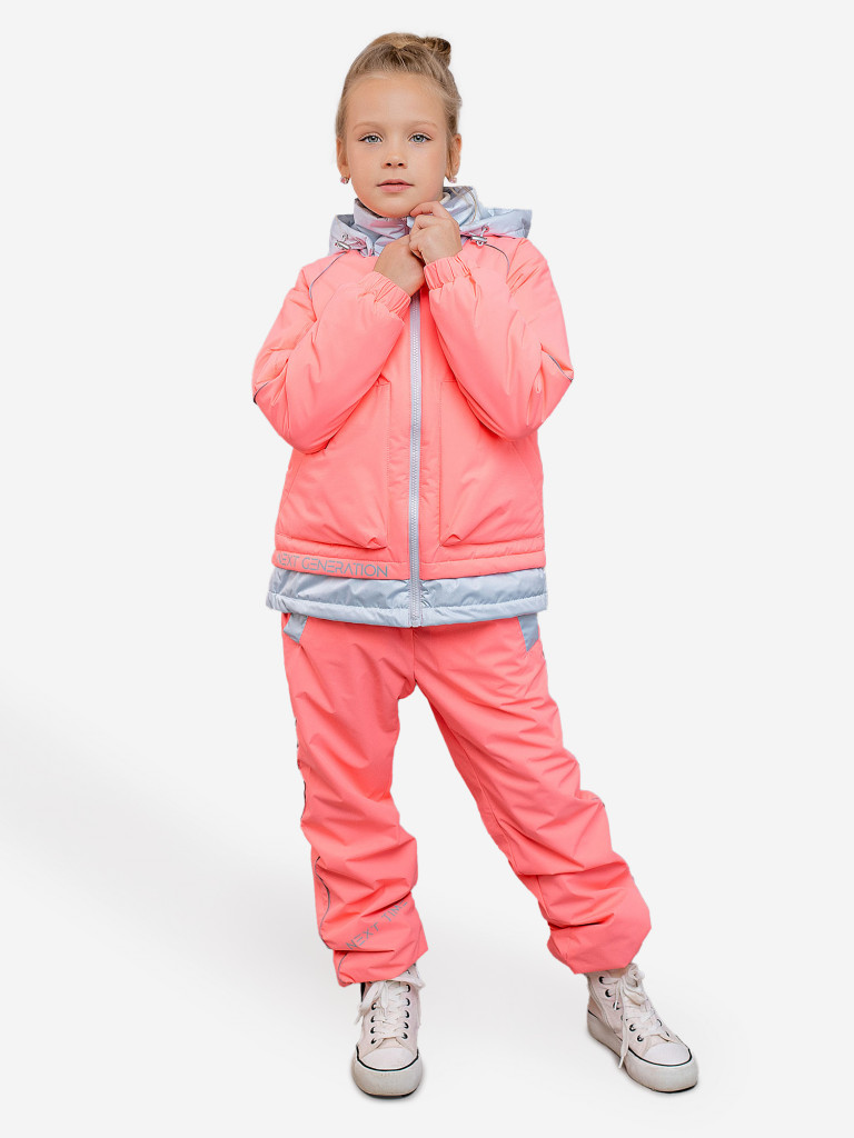 Костюм демисезонный для девочки batik Сандра конфетный розовый