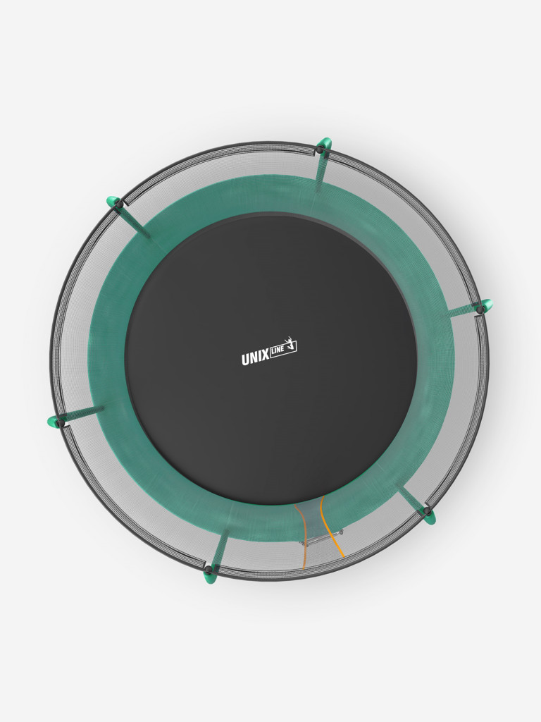 Батут UNIX Line SUPREME BASIC 8 ft (green)