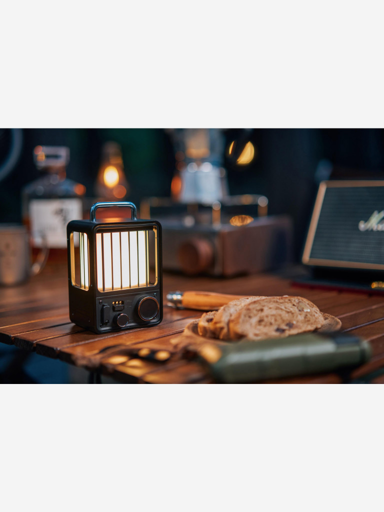 Фонарь кемпинговый Flextail Villa Lantern Black