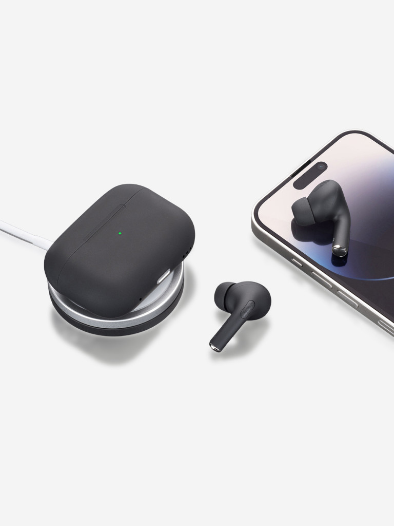 Беспроводные наушники с микрофоном Air Pro 2, TWS, bluetooth 5.3, 300 мАч, Qi