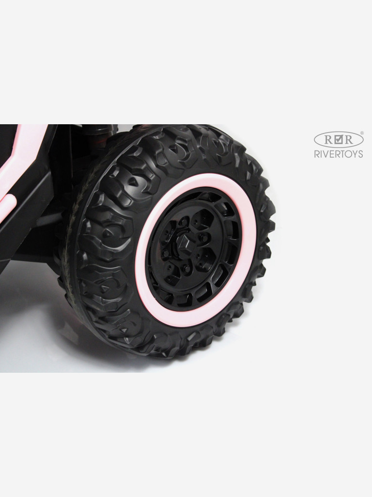 Детский большой внедорожник электромобиль RIVERTOYS багги
