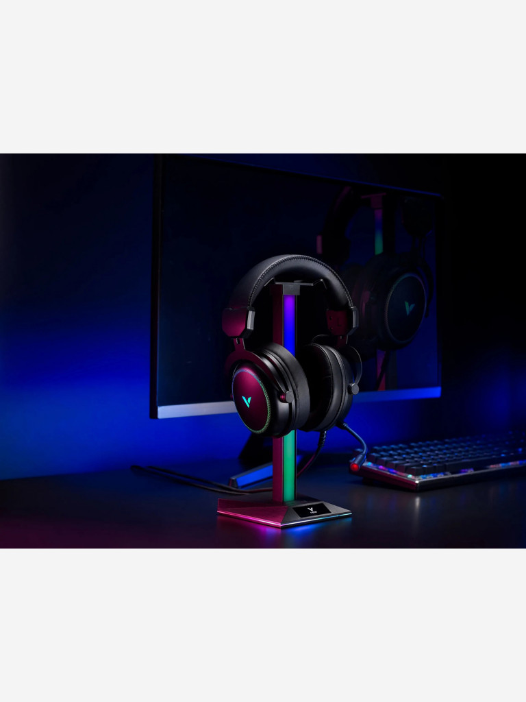 RAPOO Игровая гарнитура проводная VH300S-BL Virtual 7.1, цвет - черный (13331)