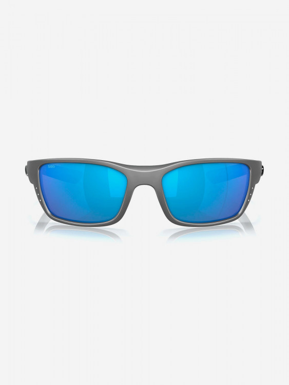 Очки поляризационные Costa Del Mar Whitetip 580P, M, narrow fit, matte gray/blue mirror