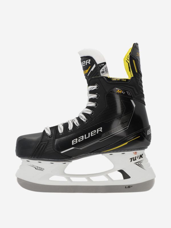 Коньки хоккейные Bauer Supreme M4 Skate SR черный цвет — купить за 51999 руб., отзывы в интернет-магазине Спортмастер