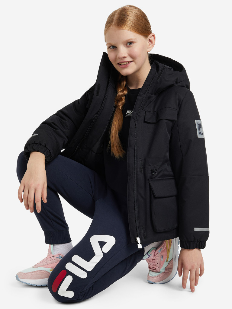 Куртка утепленная для девочек FILA