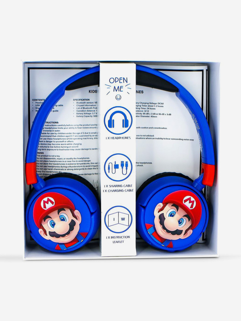 Детские беспроводные наушники OTL Technologies Mario