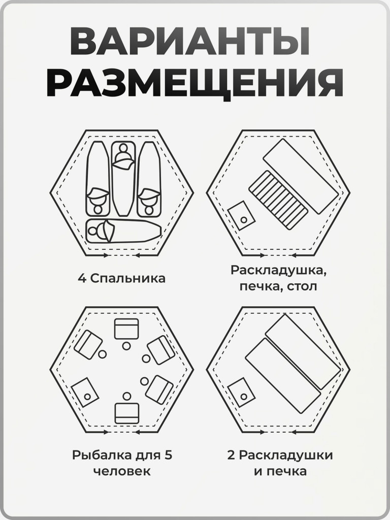 Палатка всесезонная МФП-2 Берег Хаки двухслойная