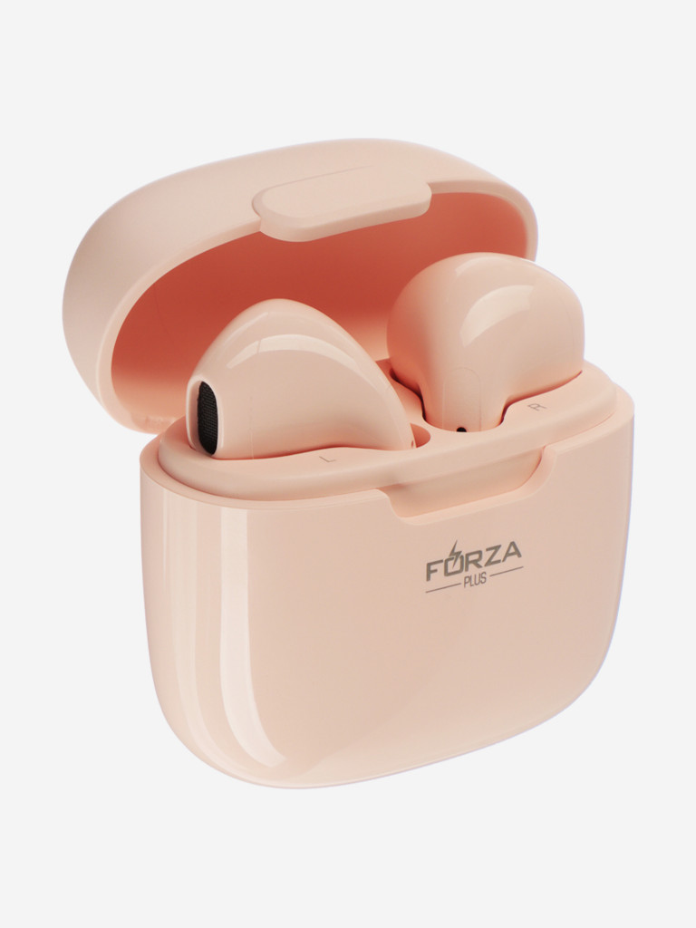 FORZA Наушники беспроводные TWS TON, 30/250 мАч, BT5.1, розовый