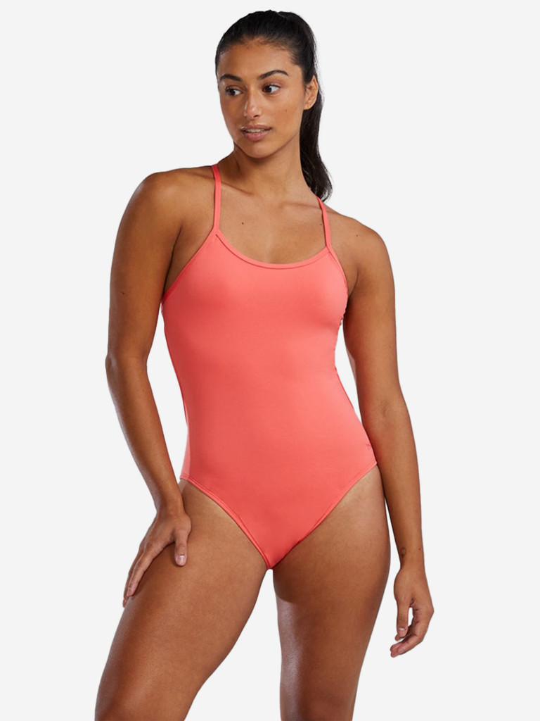 Купальник слитный TYR Crosscut Tieback Durafast Elite - Solid