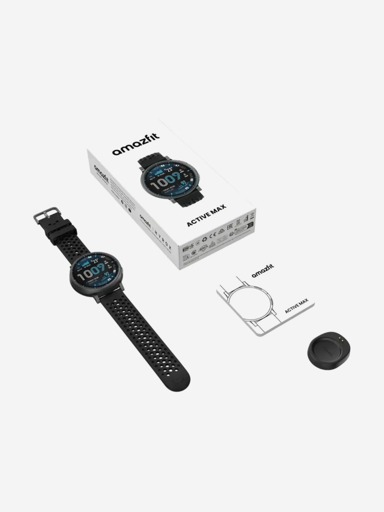 Умные часы Amazfit Active Max, A2557, черные