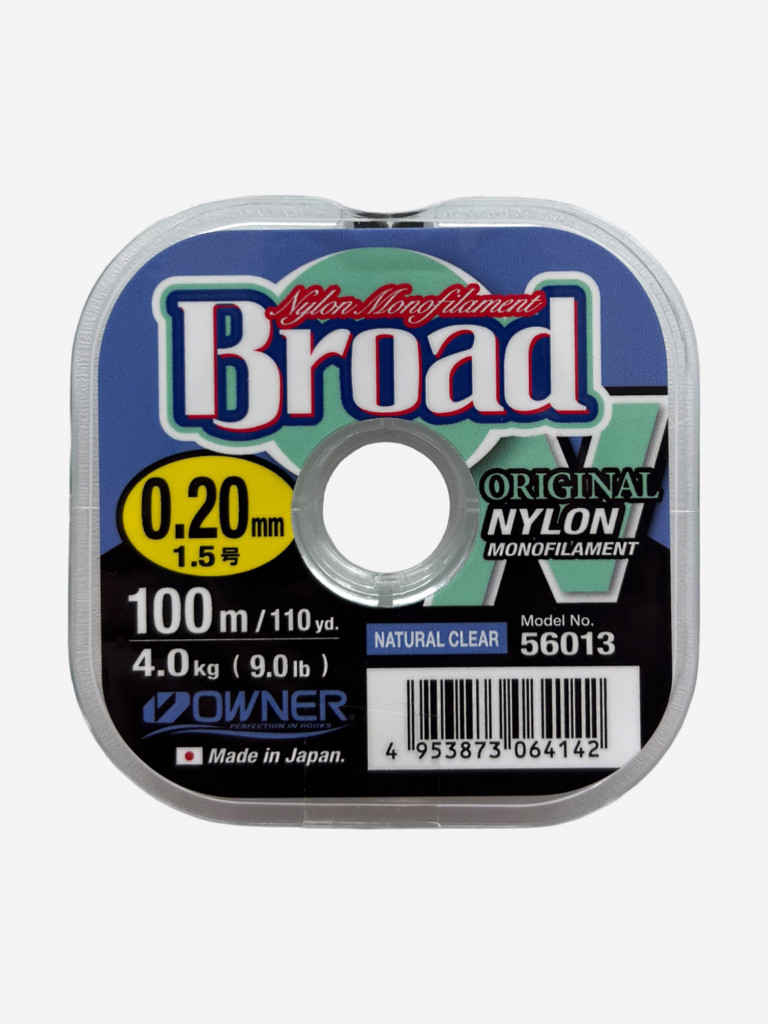 Леска Owner Broad 100 м 0,20 мм 4 кг