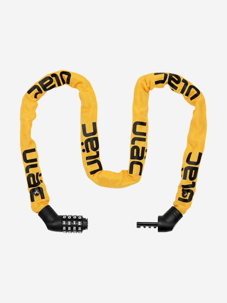 Велосипедный замок Ulac Street Fighter Steel Chain Lock Combo Bumblebee