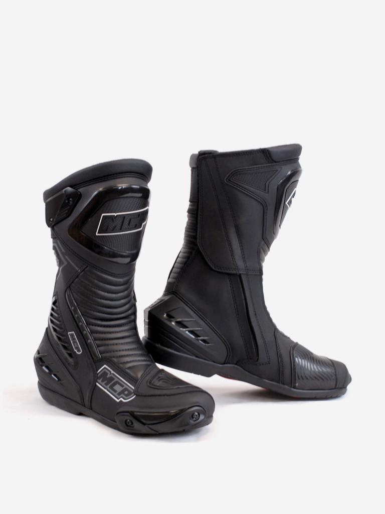 Мотоботы мужские MCP MACON Leather, черный