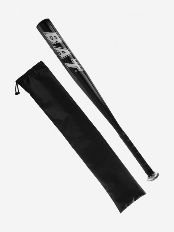 Бита бейсбольная алюминиевая Estafit черная 25" с чехлом