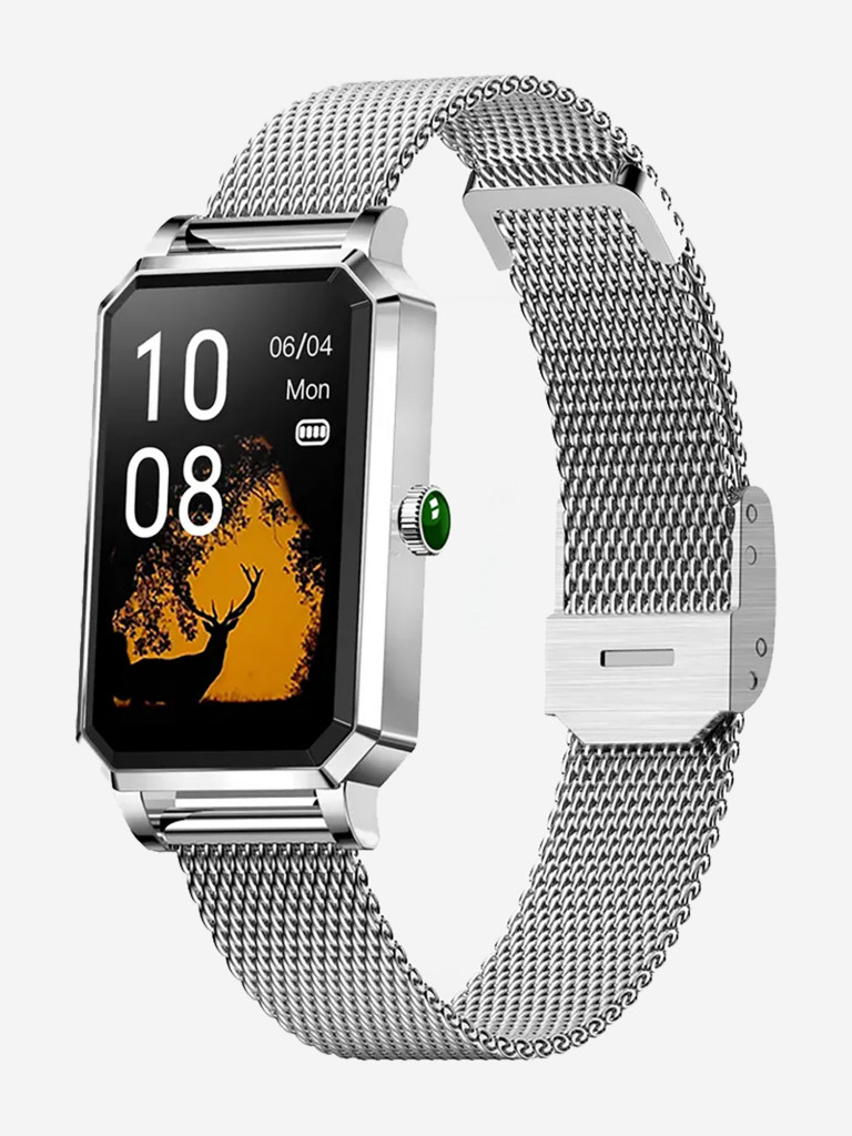Смарт-часы CheckME Smart CMSNX2SS с будильником, измерением кислорода в крови, мониторингом сна