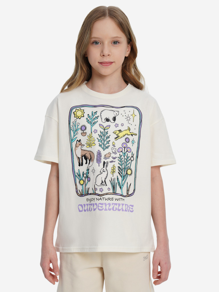 Футболка для девочек Outventure