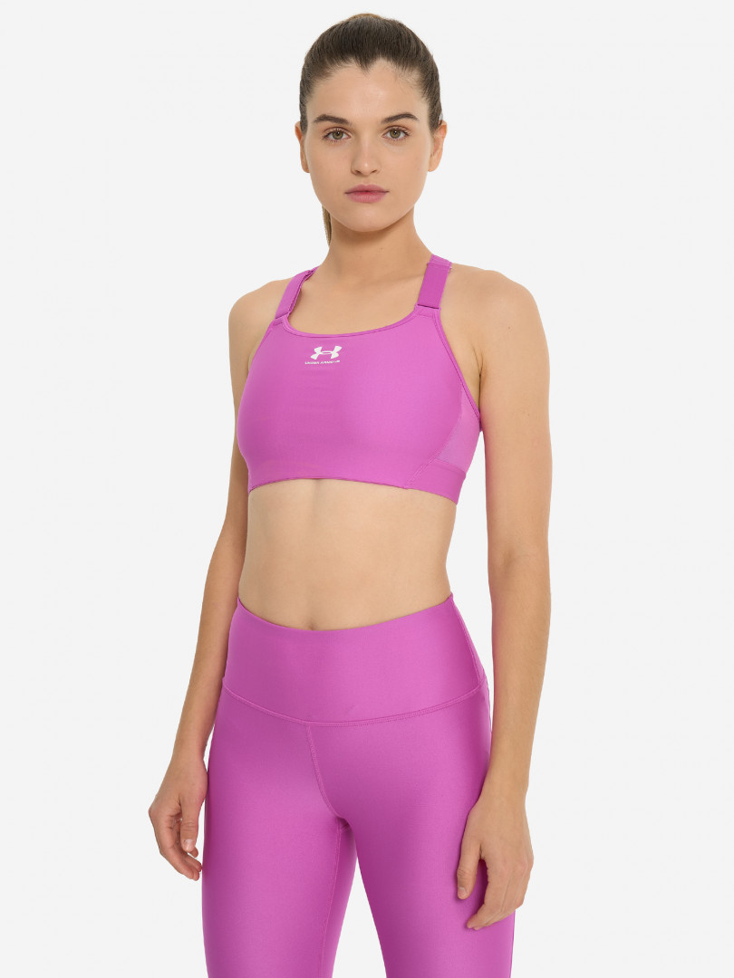 Спортивный топ бра Under Armour 31555200299 Розовый, размер 50, 52,48, 50,46, 48,44, 46, фото 2