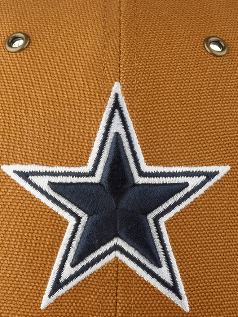 Бейсболка с сеточкой 47 BRAND Carhartt collab Dallas Cowboys NFL (коричневый)