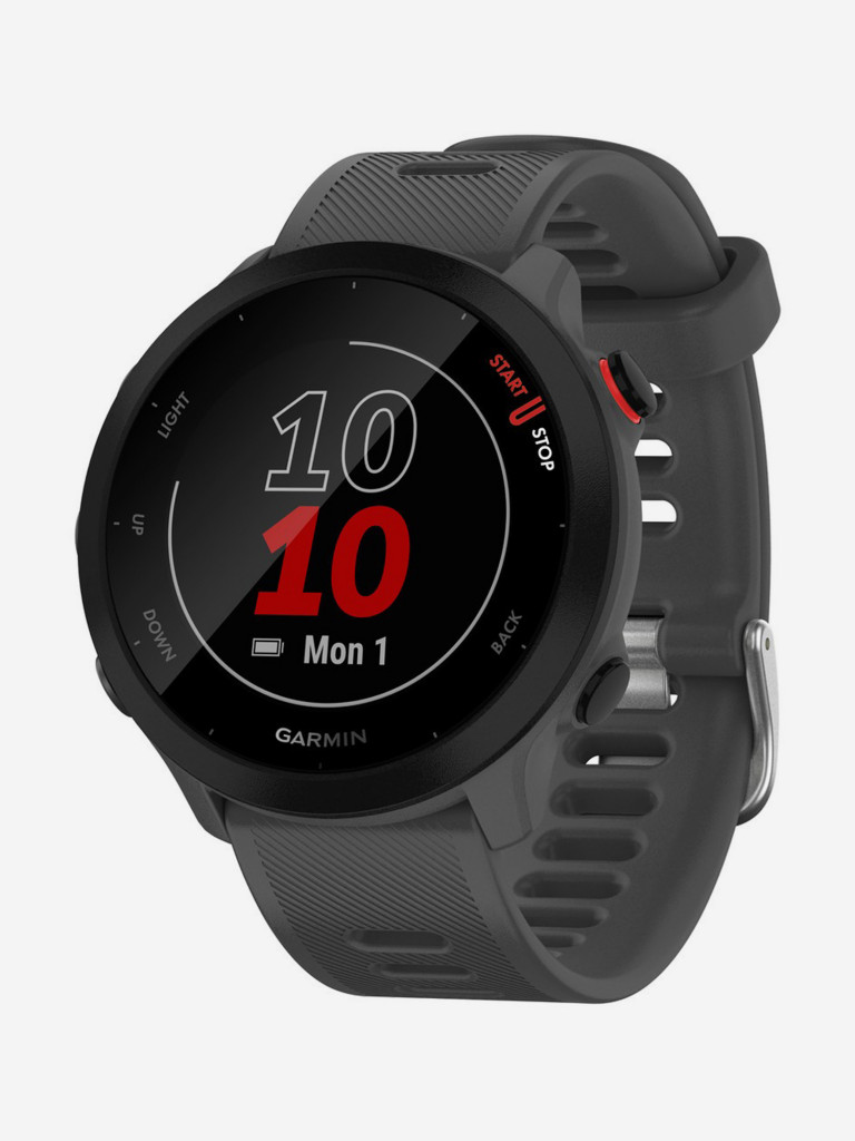 Спортивные наручные часы Garmin Forerunner 55 Monterra Grey