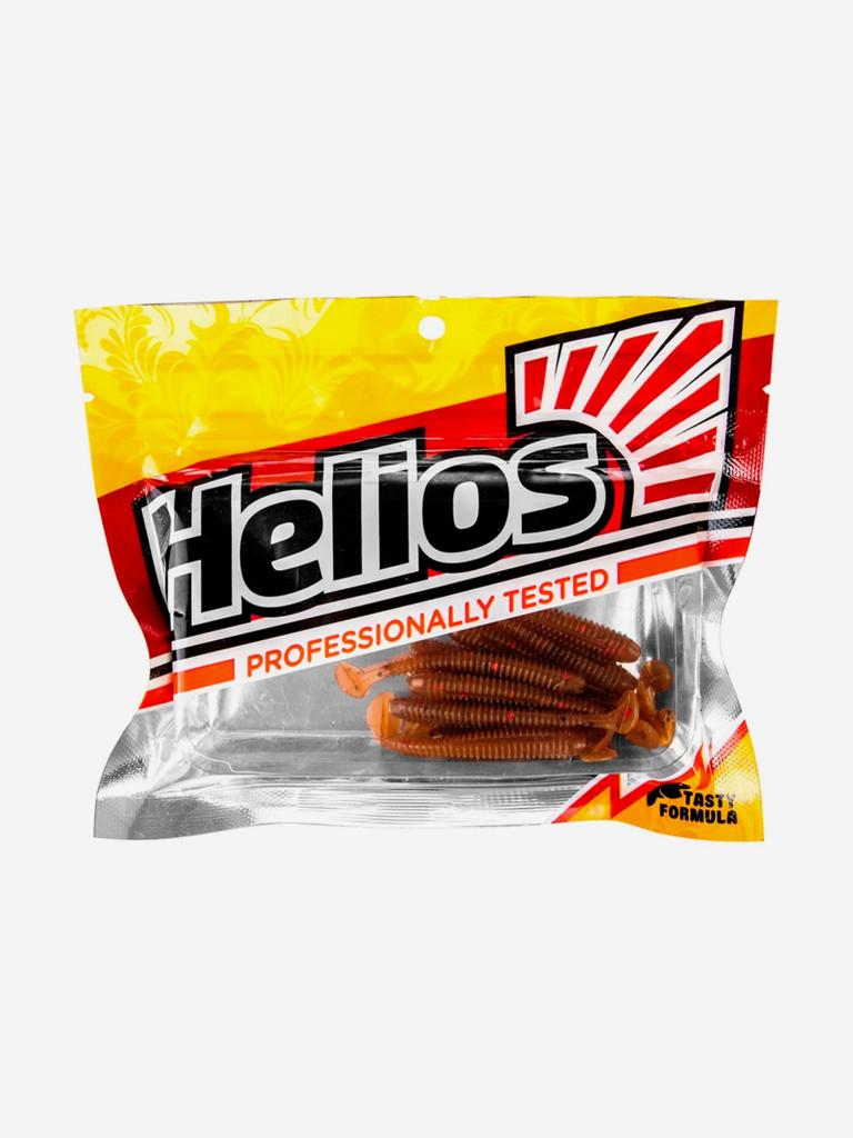 Мягкая приманка Helios Liny Catcher, 2,35'' / 6 см, Rusty Gold, 12 шт (HS-5-006)