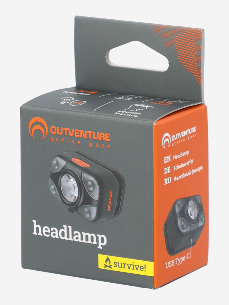Фонарь налобный Outventure