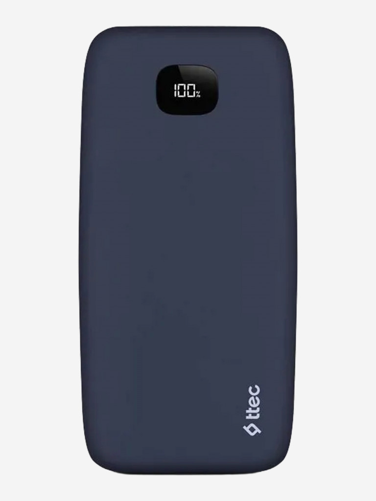 Внешний аккумулятор TTEC ChargeUp LCD 20000mAh Powerbank . Цвет: темно-синий