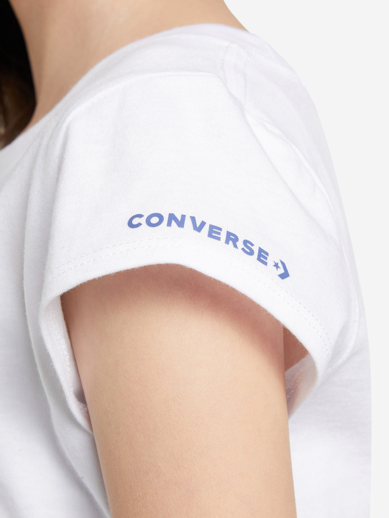 Футболка для девочек Converse Block Party Sneaker