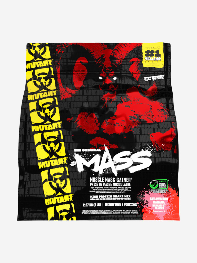 Гeйнeр Mutant Масс, 2270 г, Клубника-банан