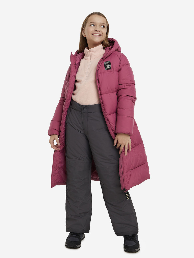 Пальто утепленное для девочек Kappa