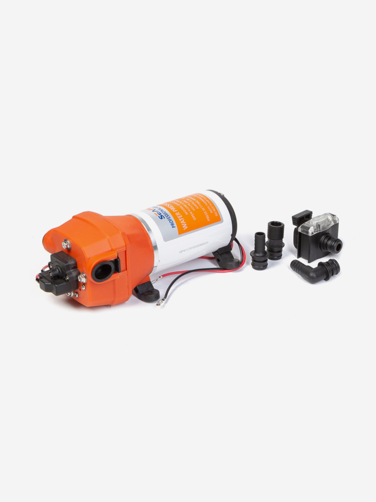 Помпа водоподающая SeaFlo мембранная, 24V, 17 л/мин, 2.8 BAR, 40 PSI