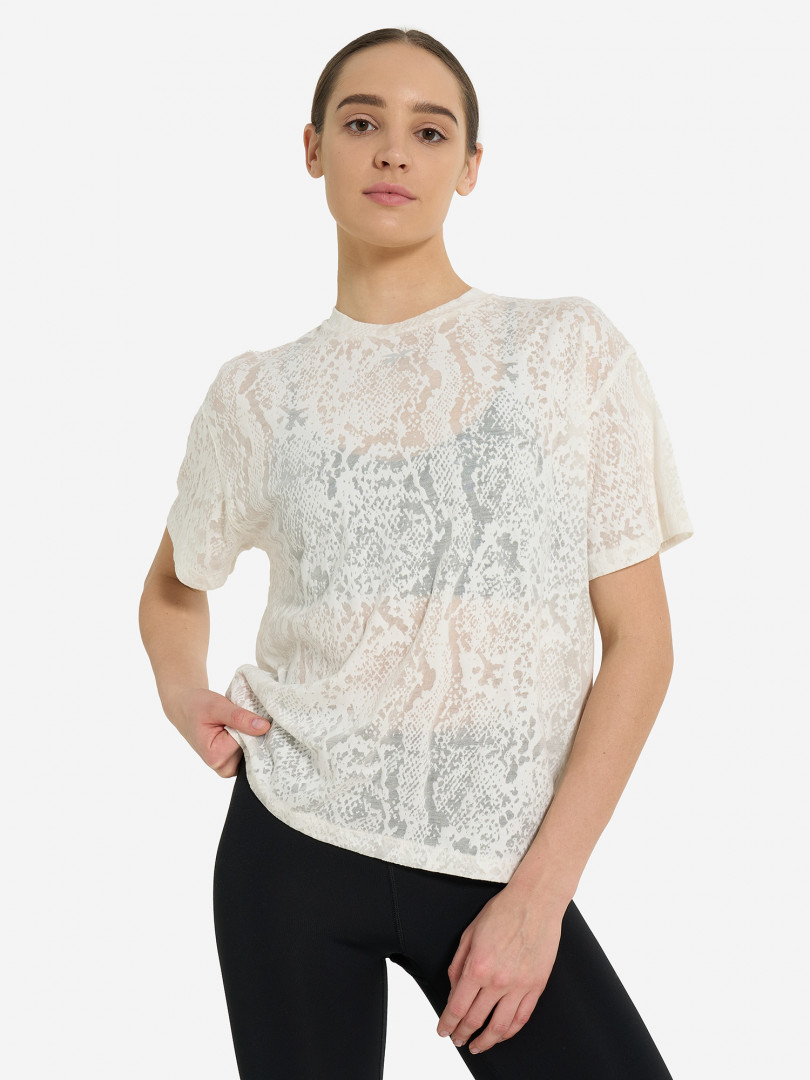 Футболка женская Reebok Бежевый 1879₽