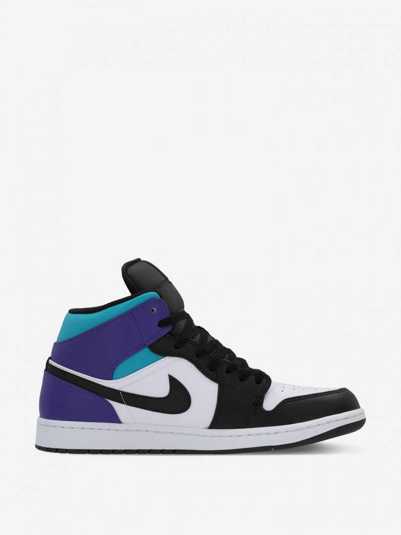 Кеды мужские Nike Air Jordan 1 Mid 31827450299 Белый, размер 44,41.5,43,44.5,43.5, фото 5