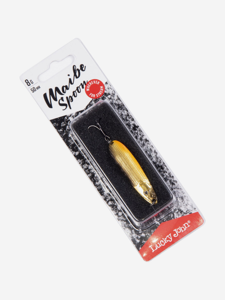 Блесна колеблющаяся Lucky John MAIBE SPOON, длина 50мм, вес 008.0г