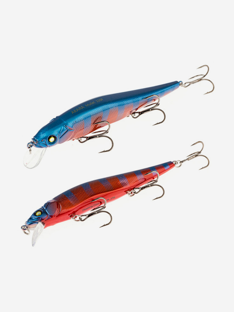 Воблер Akara Mullet 110F 14 гр. (1/2 oz 4,3 in) A212