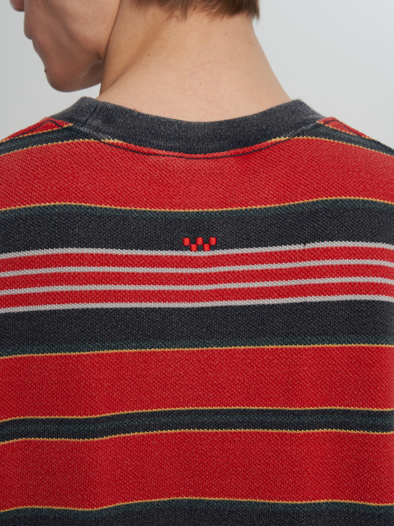 Футболка мужская Vans LX Pique Stripe SS