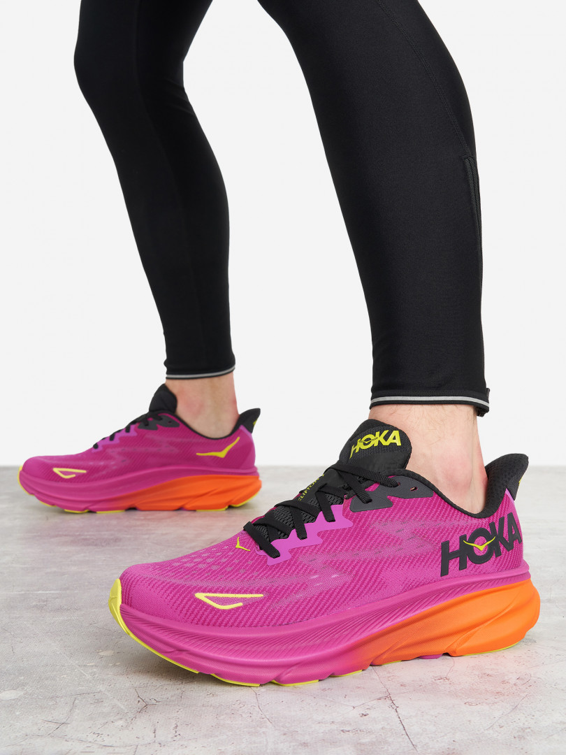 

Кроссовки мужские Hoka One One Clifton 9, Розовый