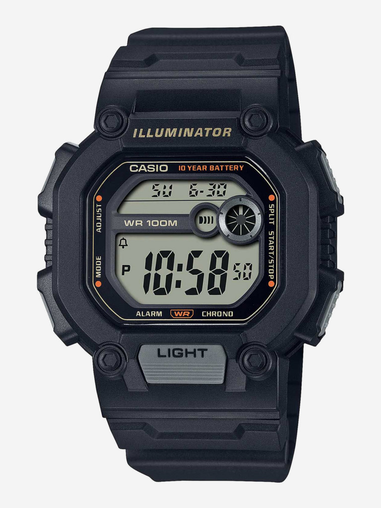 Спортивные часы CASIO ILLUMINATOR W-737HX-1A