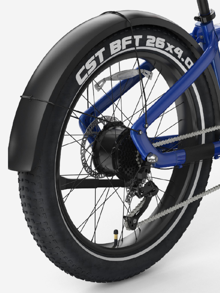 Электровелосипед на толстых шинах OKAI EB50 Ranger, 26"x4", 750W