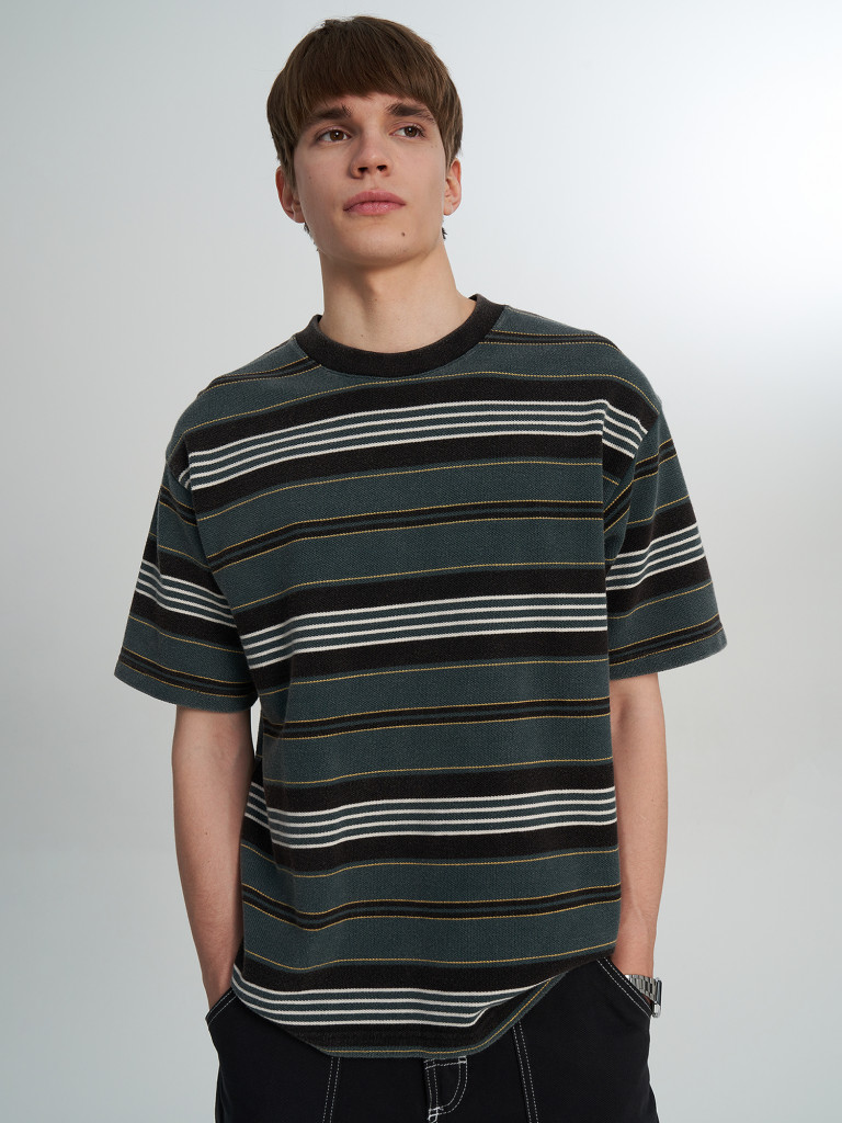 Футболка мужская Vans LX Pique Stripe SS