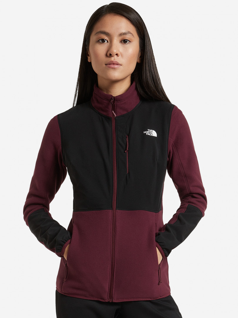 фото Джемпер флисовый женский the north face diablo, красный