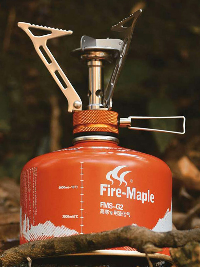 фото Газовая горелка fire-maple, серебряный