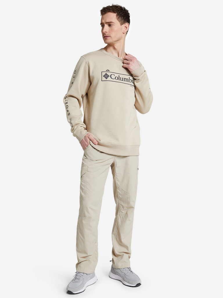 Свитшот мужской Columbia M Columbia Logo Fleece Crew