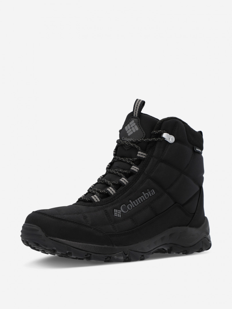 фото Ботинки утепленные мужские columbia firecamp boot, черный