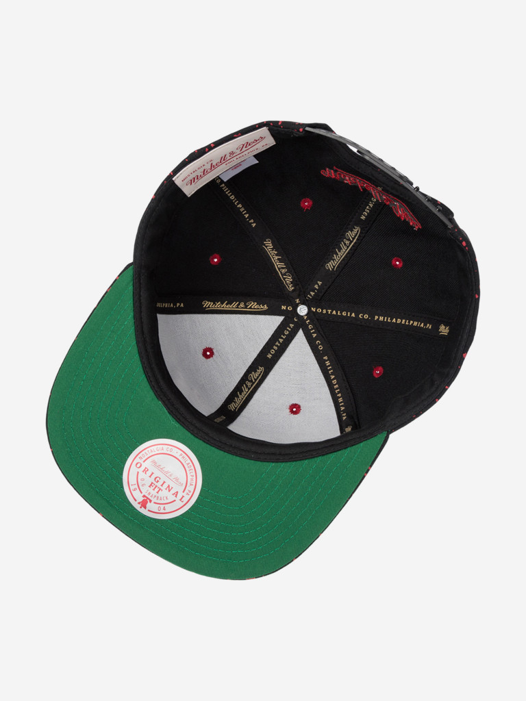 Бейсболка с прямым козырьком MITCHELL NESS HS10064-P76BLCK Philadelphia 76Ers NBA (черный)
