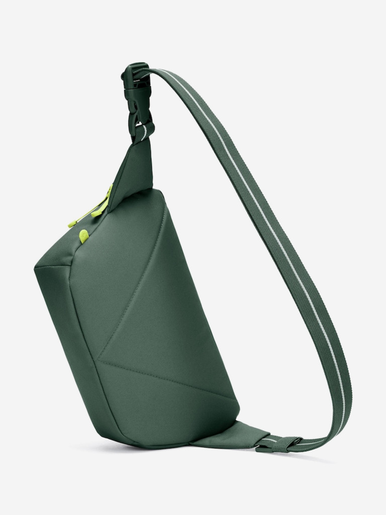 Сумка слинг антивор Pacsafe GO sling, Spruce Green, 2.5 л.
