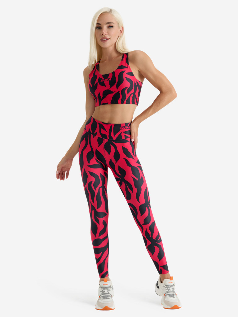 Легинсы женские спортивные BARKA, лосины для спорта, тайтсы