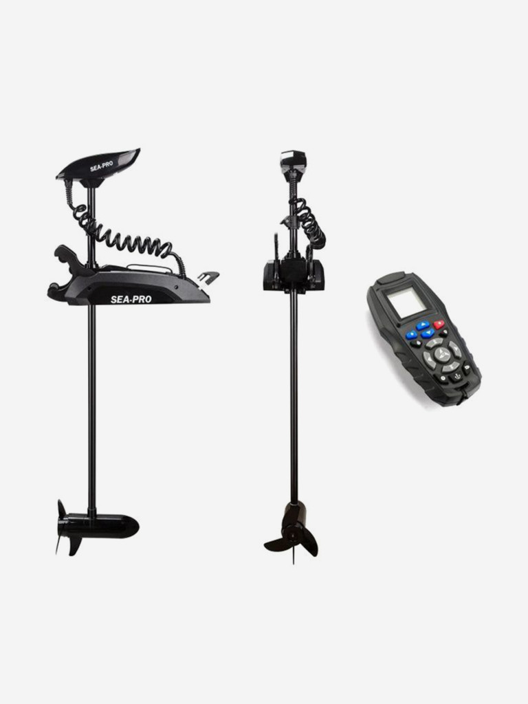 Лодочный носовой электромотор с функцией Якорь SEA-PRO 65L 54" GPS 12V Полный комплект с аккумулятором ПОД КЛЮЧ