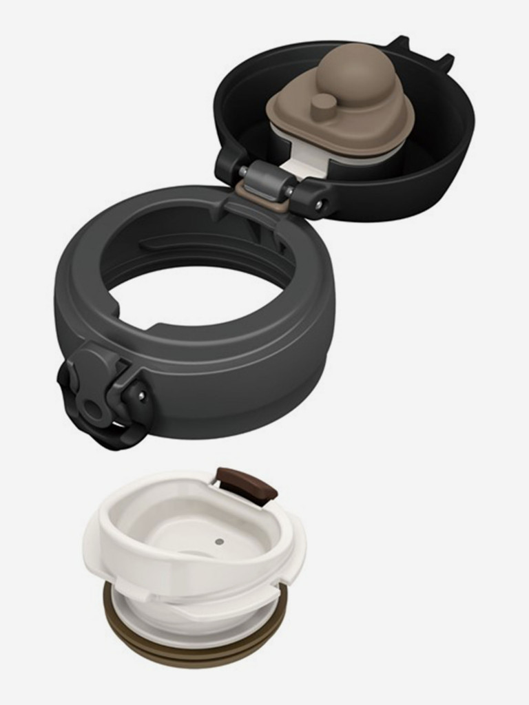 Термокружка для кофе 500 мл THERMOS JNL-500 чёрная с логотипом