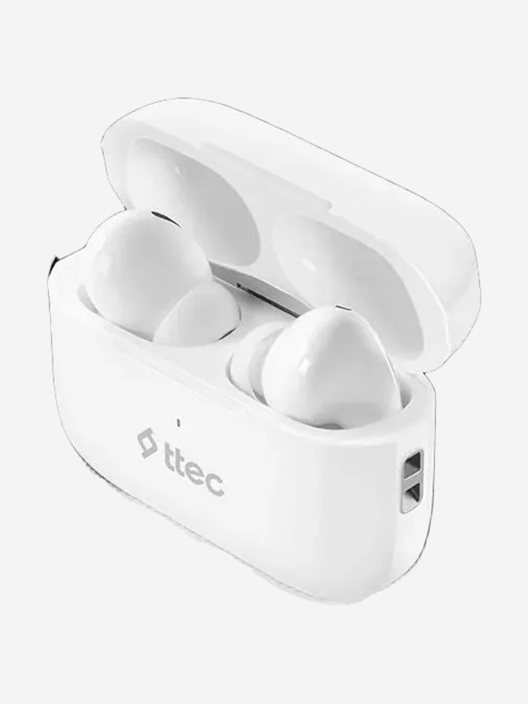 Наушники беспроводные TTEC AirBeat Pro Lite ANC TWS Bluetooth Headset. Цвет: белый