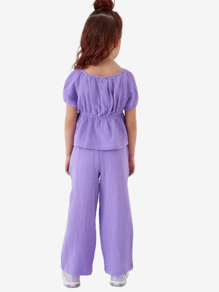 Комплект для девочек: блузка, брюки PlayToday